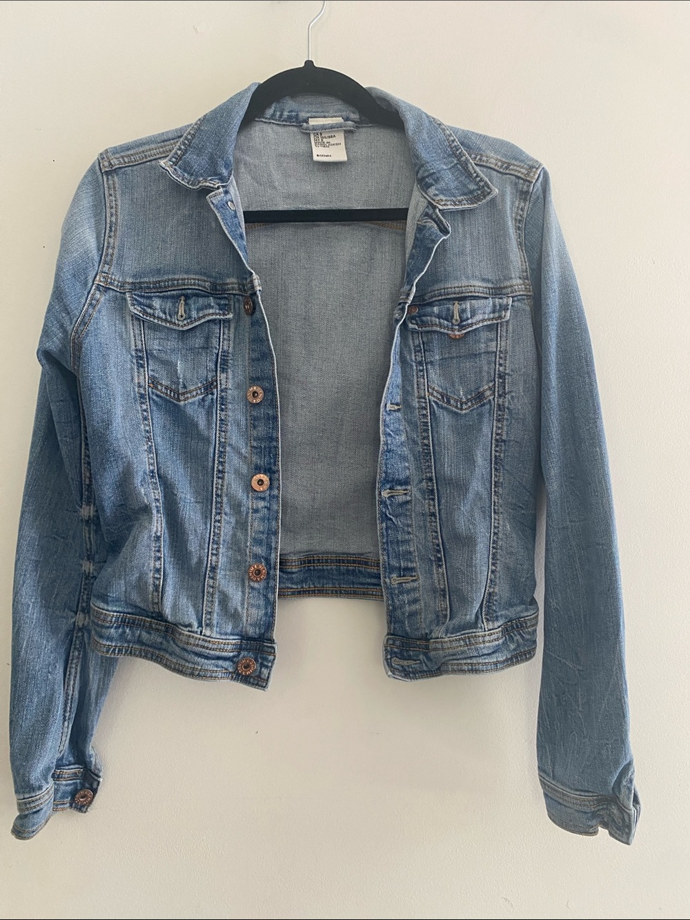 H&M Light Blue Denim Jean Jacket